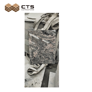 China Hebei Juparana Granite Economic Multicolour Grain
